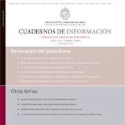 					View No. 30 (2012): TEMA CENTRAL: RENOVACIÓN DEL PERIODISMO
				